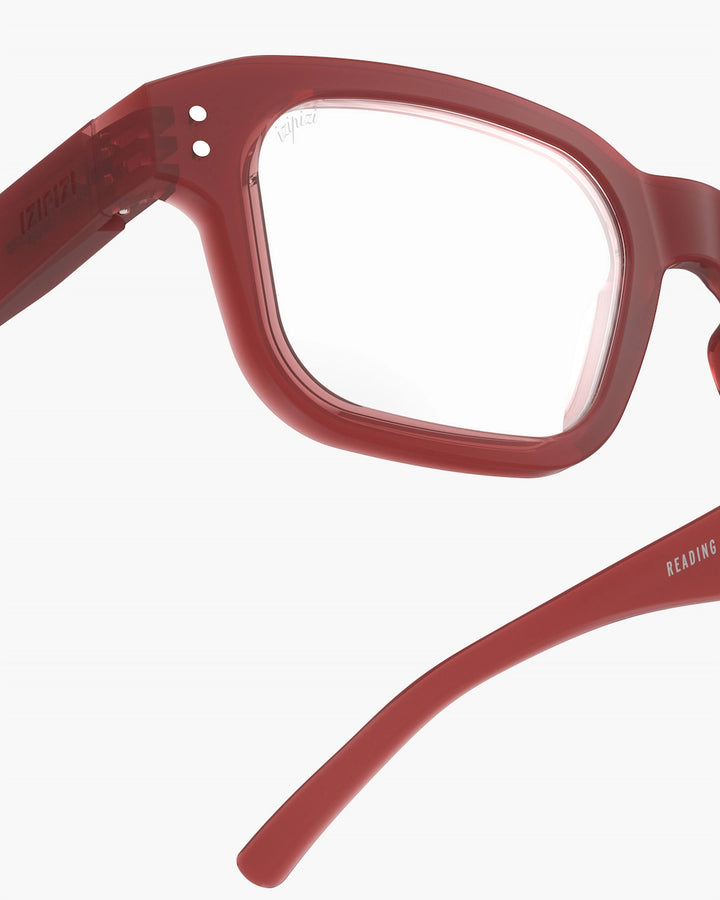 Reading Glasses #Quote - Carmine Red - نظارات