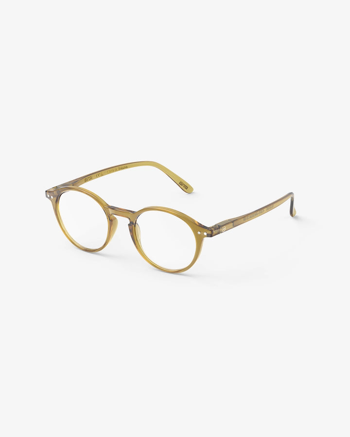 Reading Glasses #D The Iconic - Golden Green - نظارات