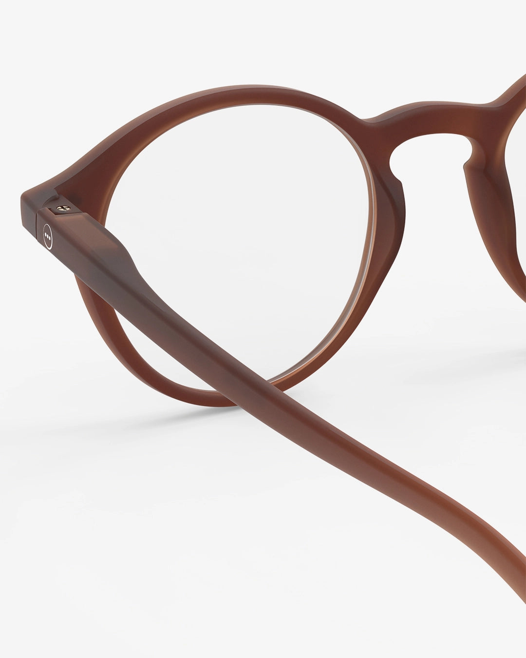 Reading Glasses #D The Iconic - Mahogany - نظارات