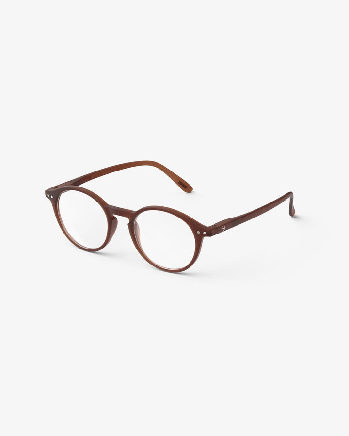 Reading Glasses #D The Iconic - Mahogany - نظارات