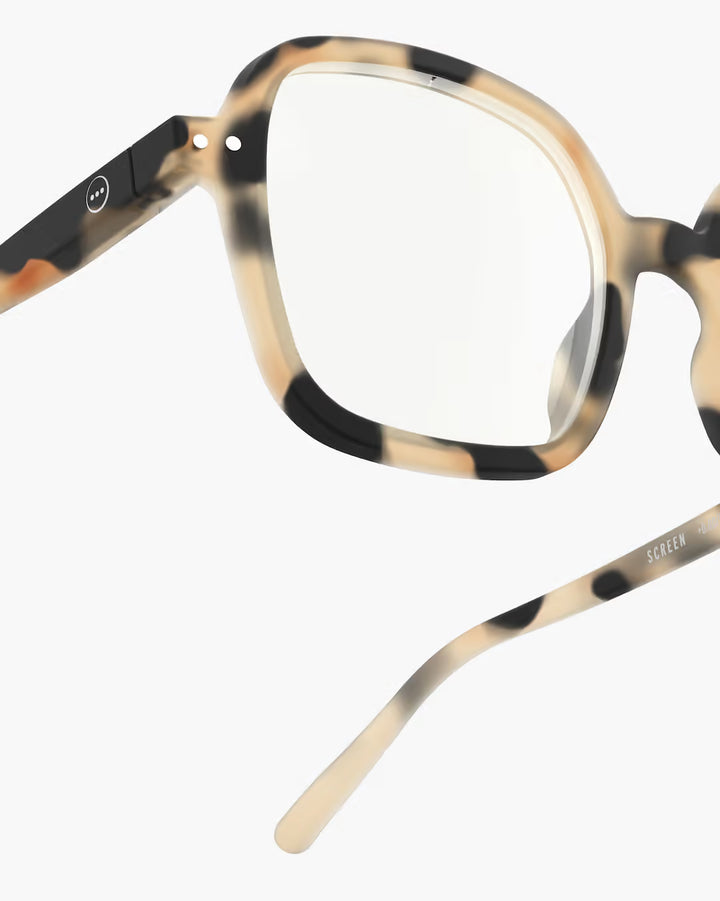 Screen Glasses #OFFICE The Retro - Light Tortoise - نظارات