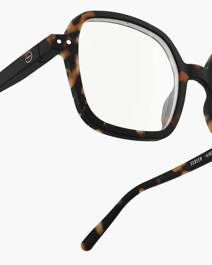 Screen Glasses #OFFICE The Retro - Tortoise - نظارات