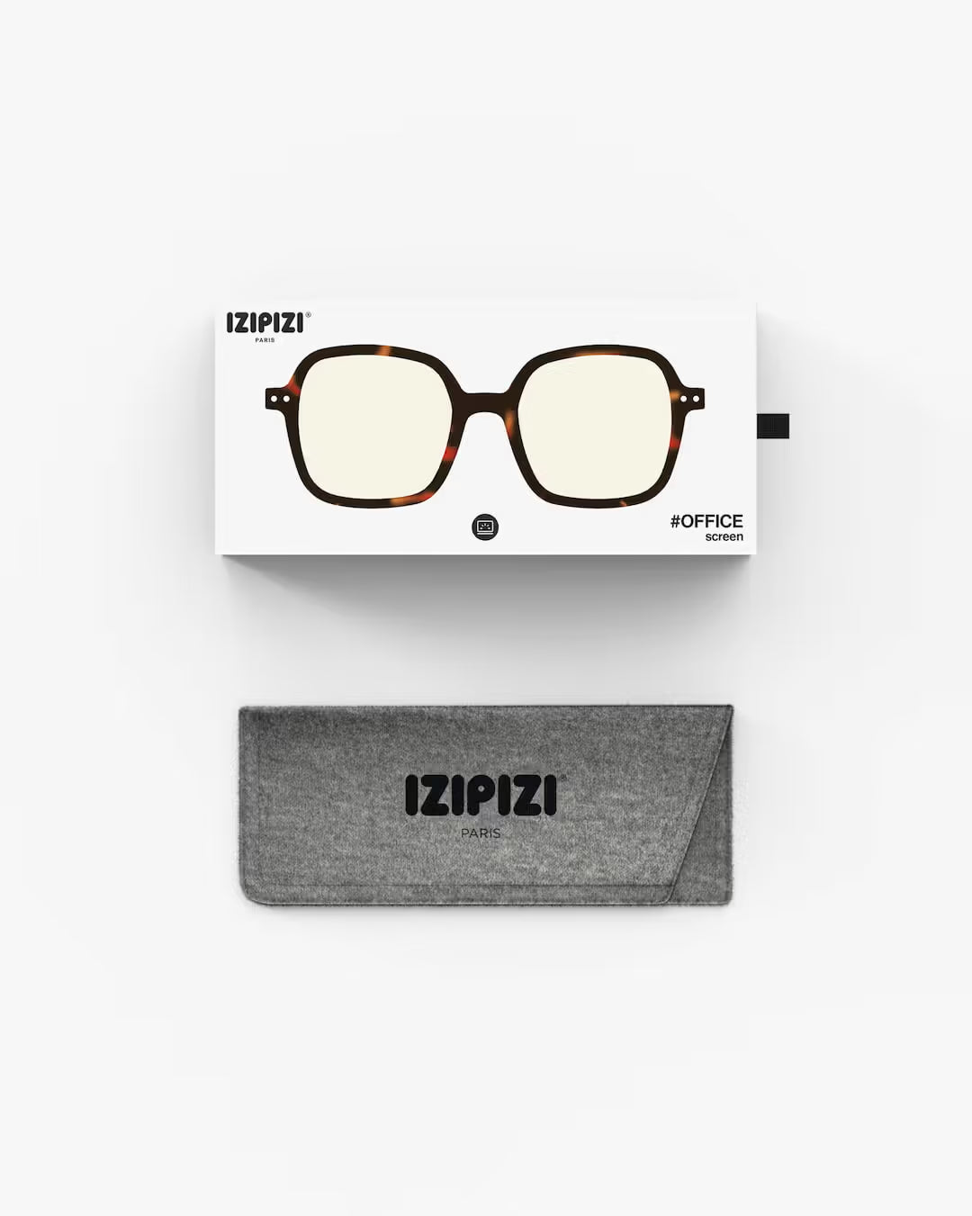 Screen Glasses #OFFICE The Retro - Tortoise - نظارات