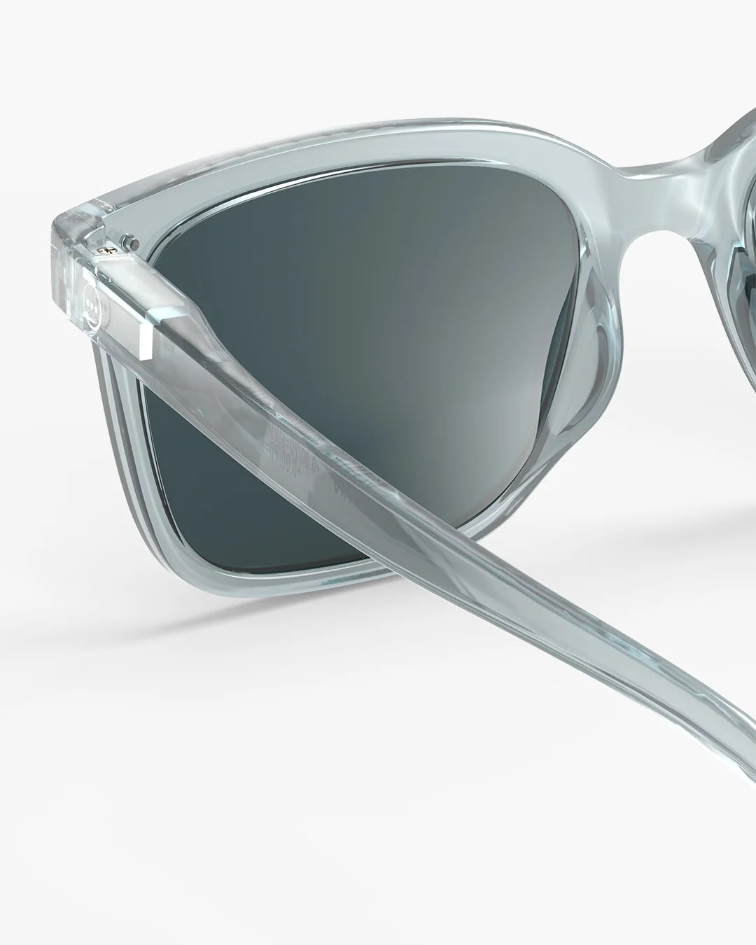 IZIPIZI SUN #L Frozen Blue rectangular sunglasses