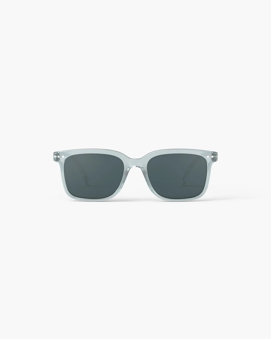 IZIPIZI SUN #L Frozen Blue rectangular sunglasses