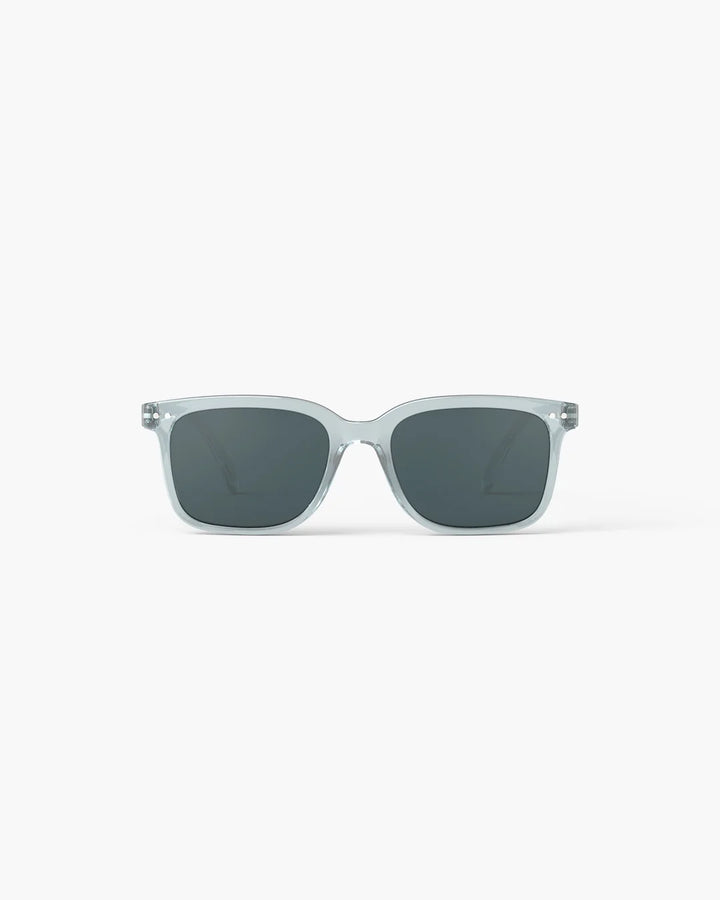 IZIPIZI SUN #L Frozen Blue rectangular sunglasses