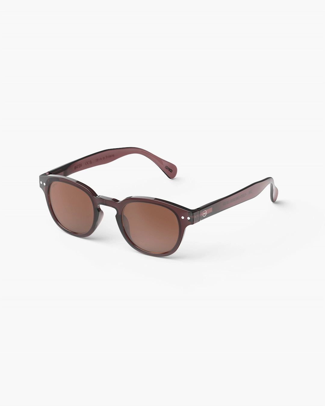 Sun Adult Shape #C The Retro - Old Leather - نظارات