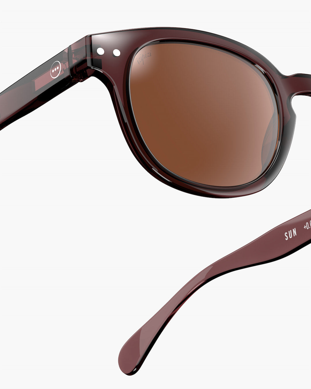Sun Adult Shape #C The Retro - Old Leather - نظارات