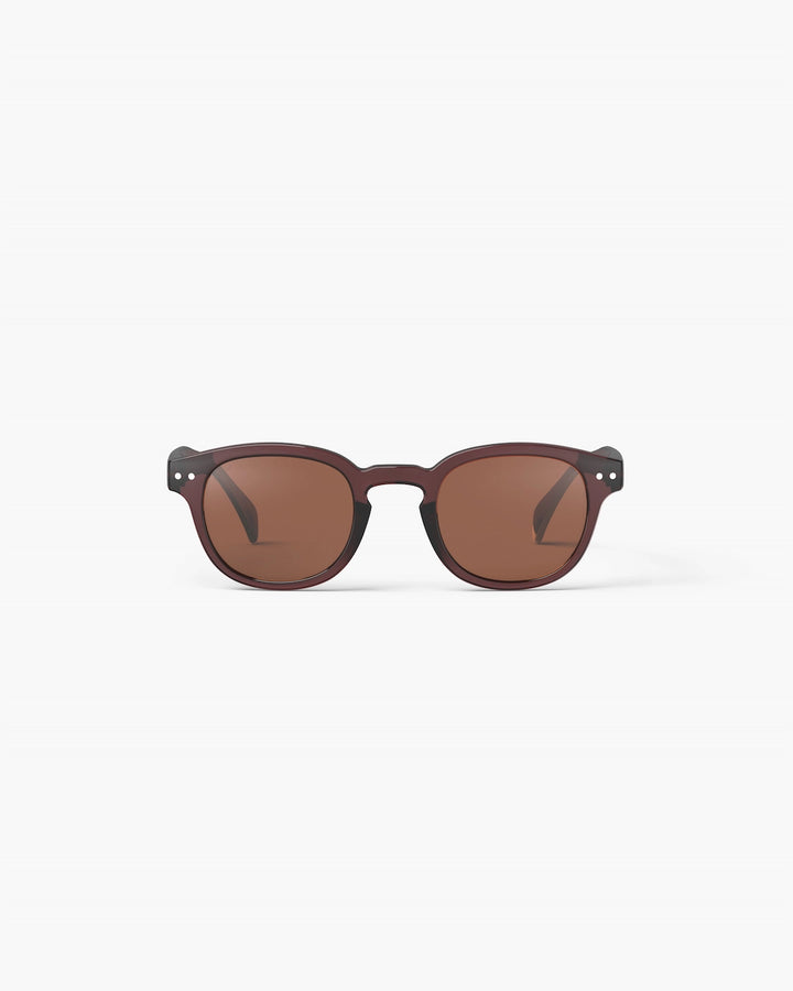 Sun Adult Shape #C The Retro - Old Leather - نظارات