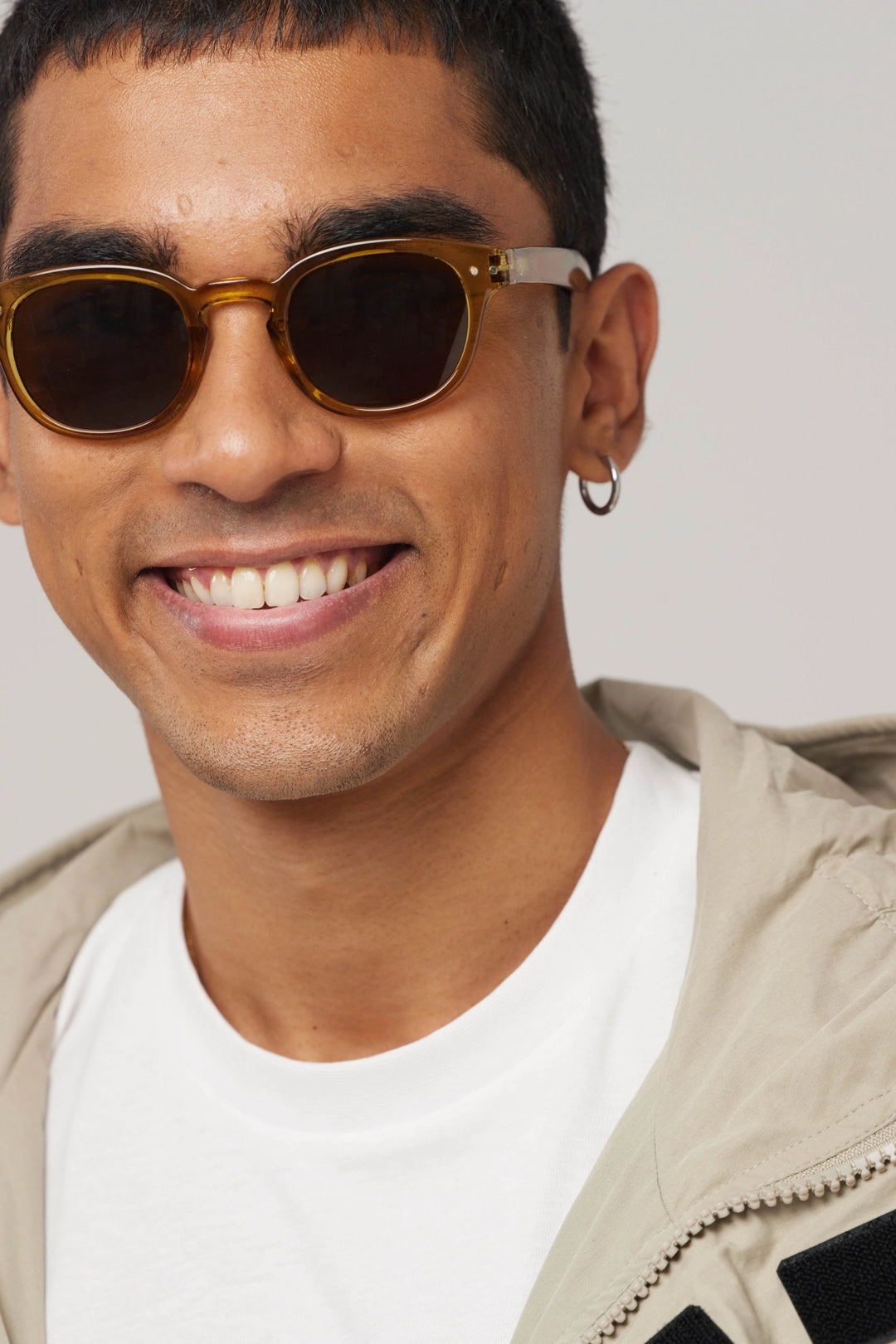 Sun Adult Shape #C The Retro - Golden Green - نظارات