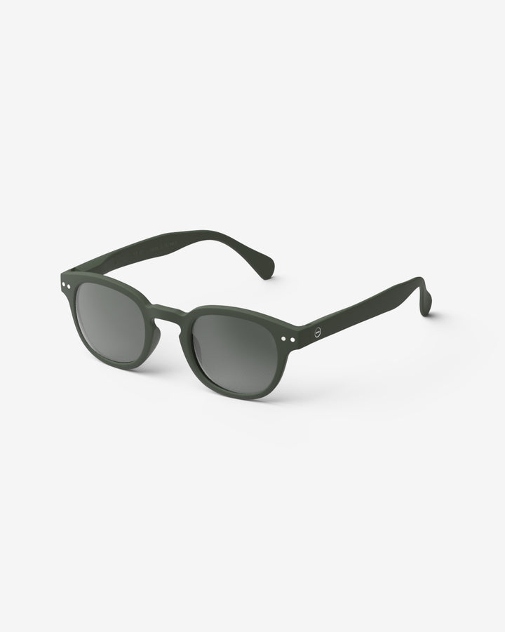 Sun Adult Shape #C The Retro - Kaki Green - نظارات