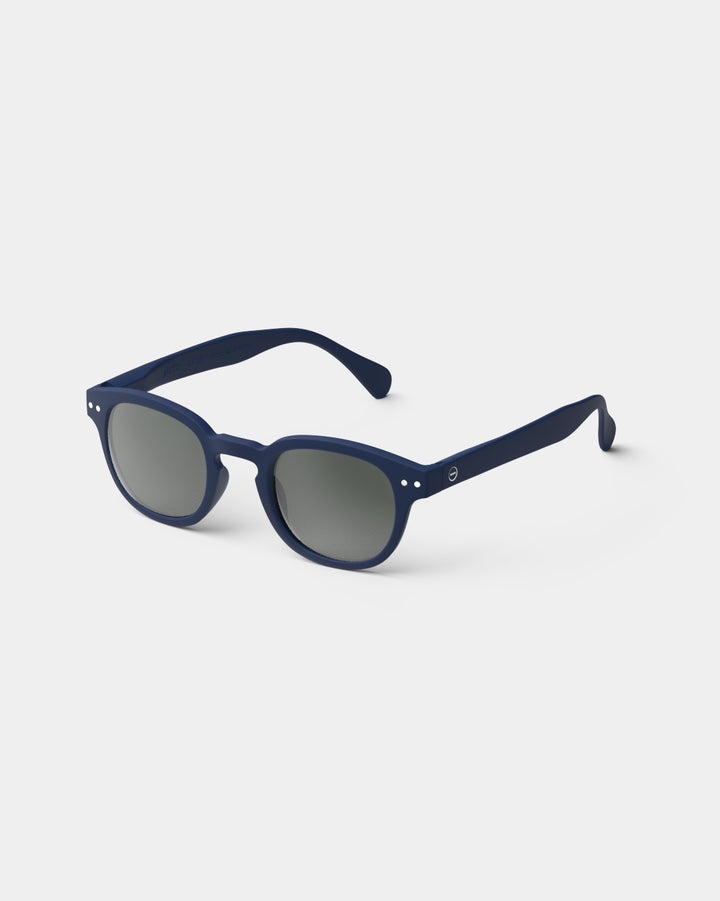 Sun Adult Shape #C The Retro - Navy Blue - نظارات