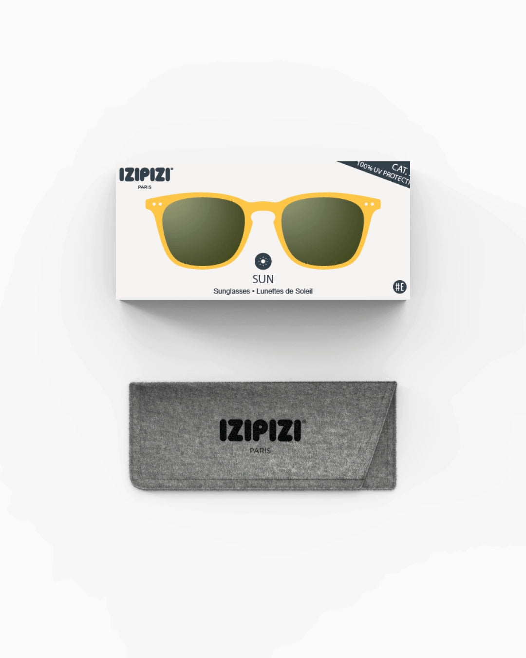 Sun Adult Shape #E The Trapeze - Yellow Honey - نظارات