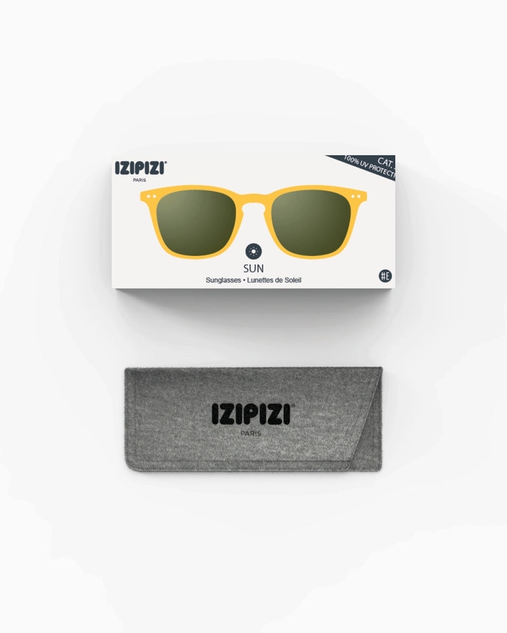 Sun Adult Shape #E The Trapeze - Yellow Honey - نظارات