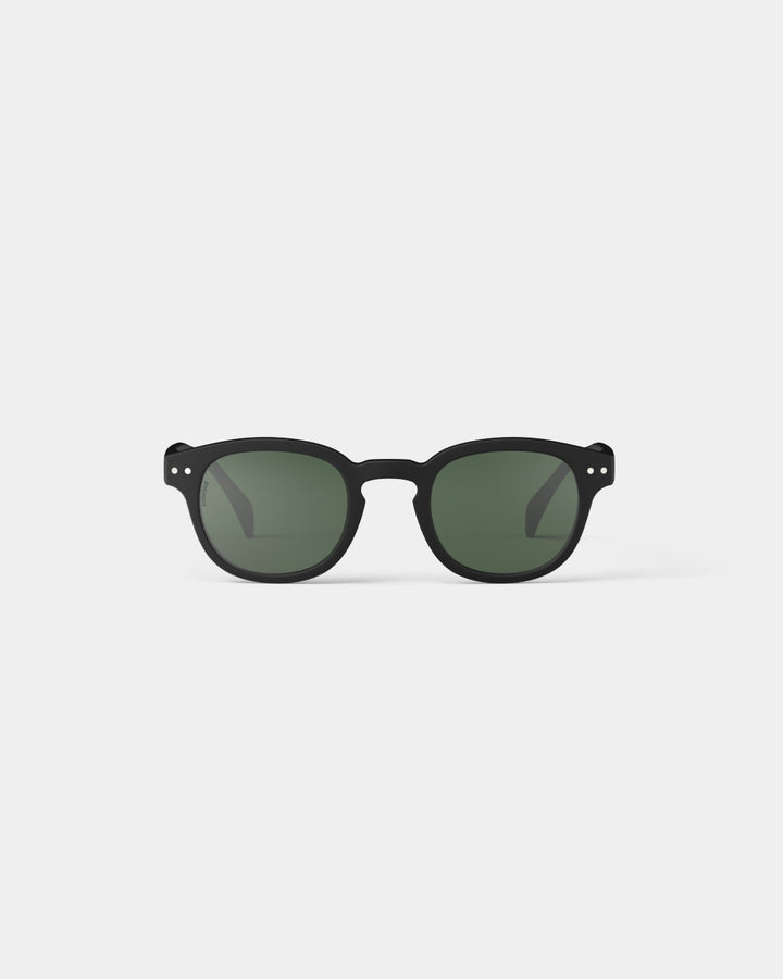 Adult Shape #C The Retro - Black Polarized - نظارات