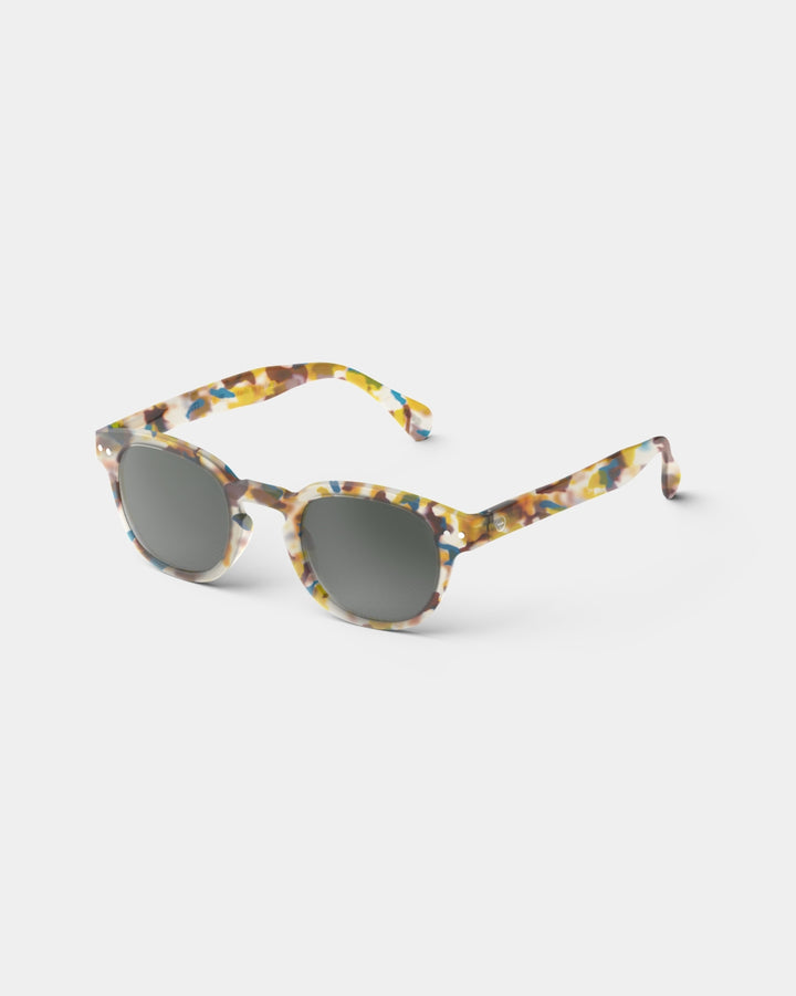 Sun Adult Shape #C The Retro - Blue Tortoise - نظارات
