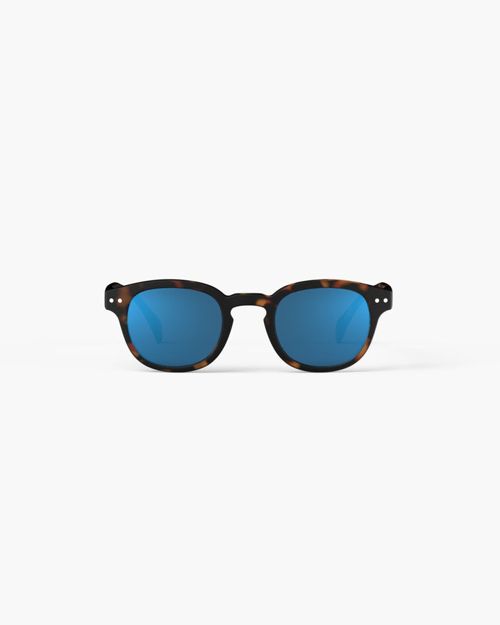 Sun Adult Shape #C The Retro - Tortoise Mirror - نظارات