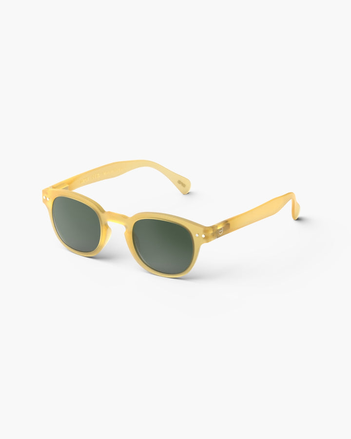Sun Adult Shape #C The Retro - Yellow Honey - نظارات