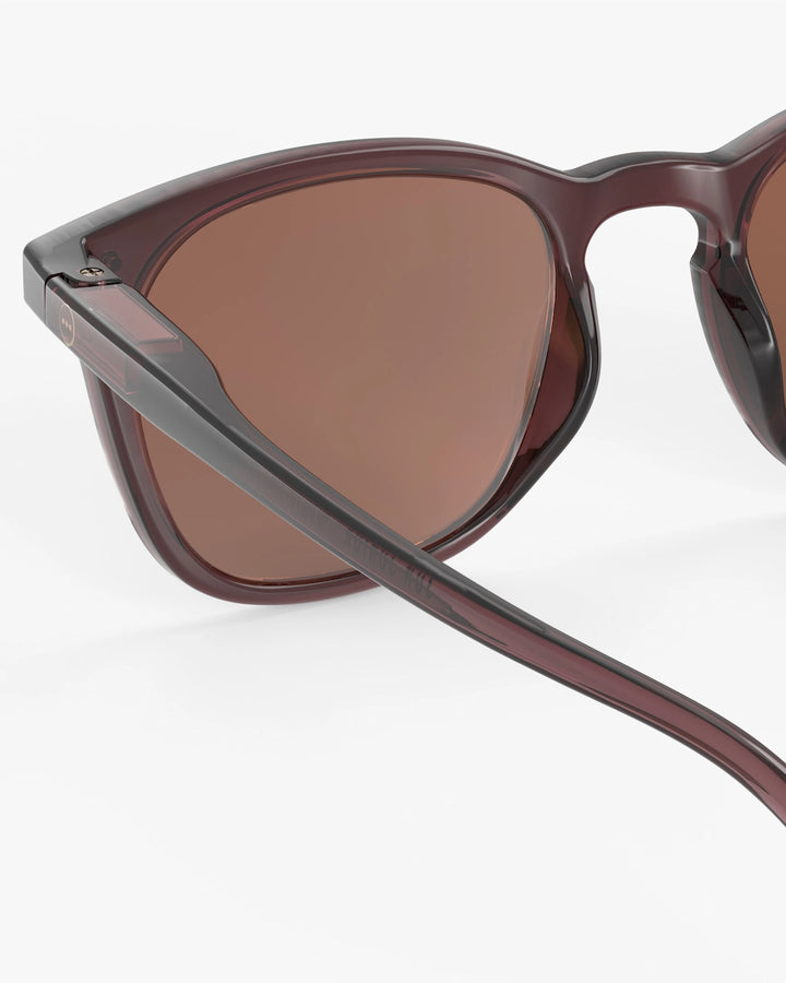 Sun Junior Shape #E The Trapeze - Old Leather - نظارات