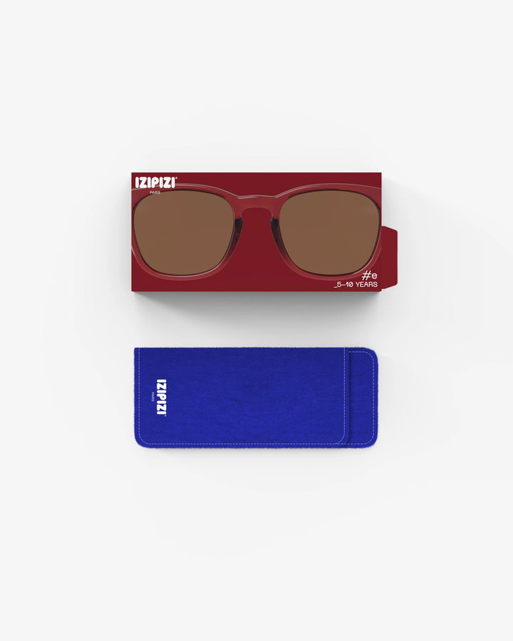 Sun Junior Shape #E The Trapeze - Red Tape - نظارات