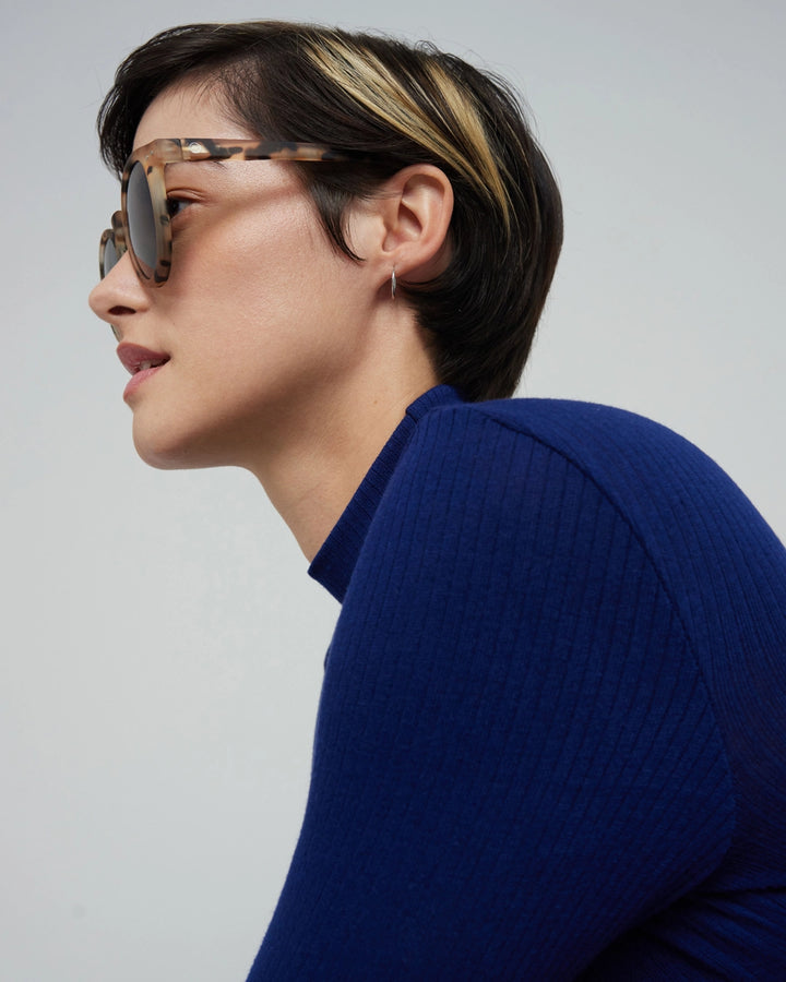 Sun Adult Shape #M The Panthos Oversize - Light Tortoise - نظارات