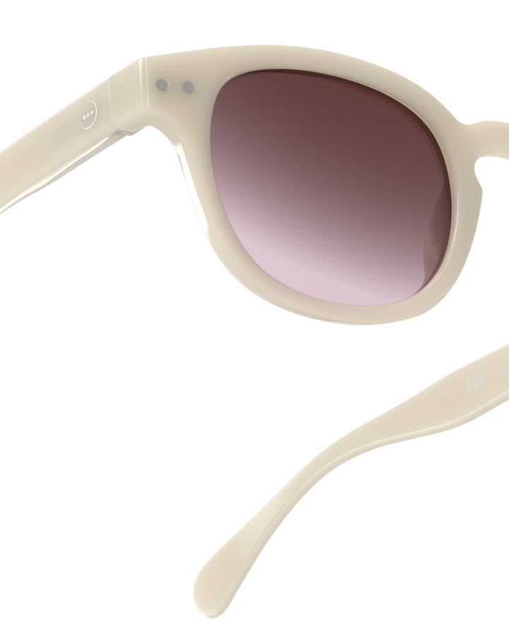 Sun Adult Shape #C The Retro - Vintage Cream - نظارات