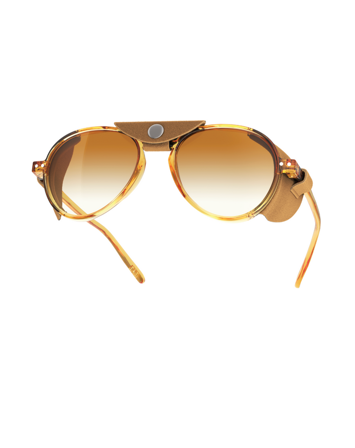 Cliff sunglasses in Golden Canyon with rounded frame and tinted lenses