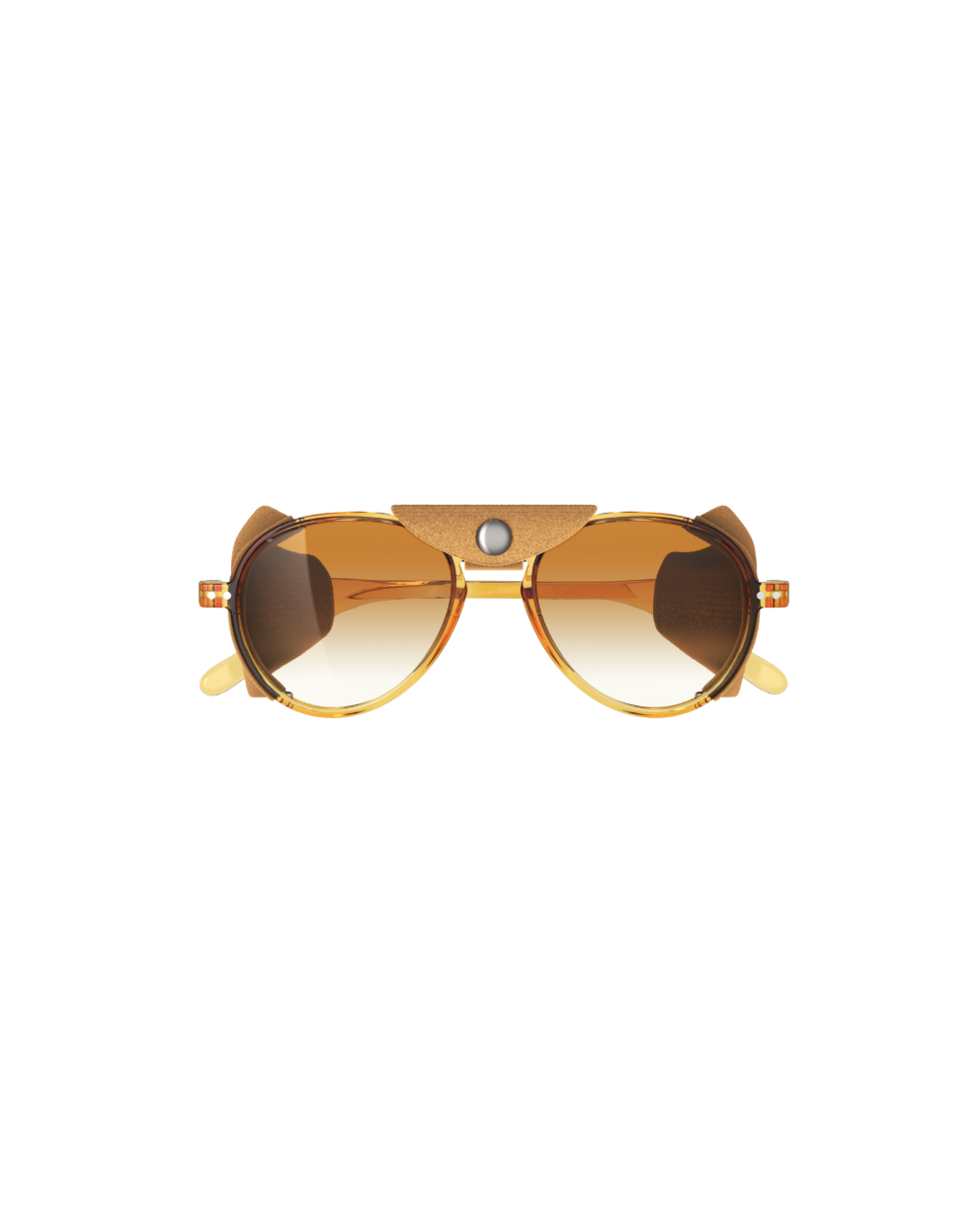 Cliff sunglasses in Golden Canyon with rounded frame and tinted lenses