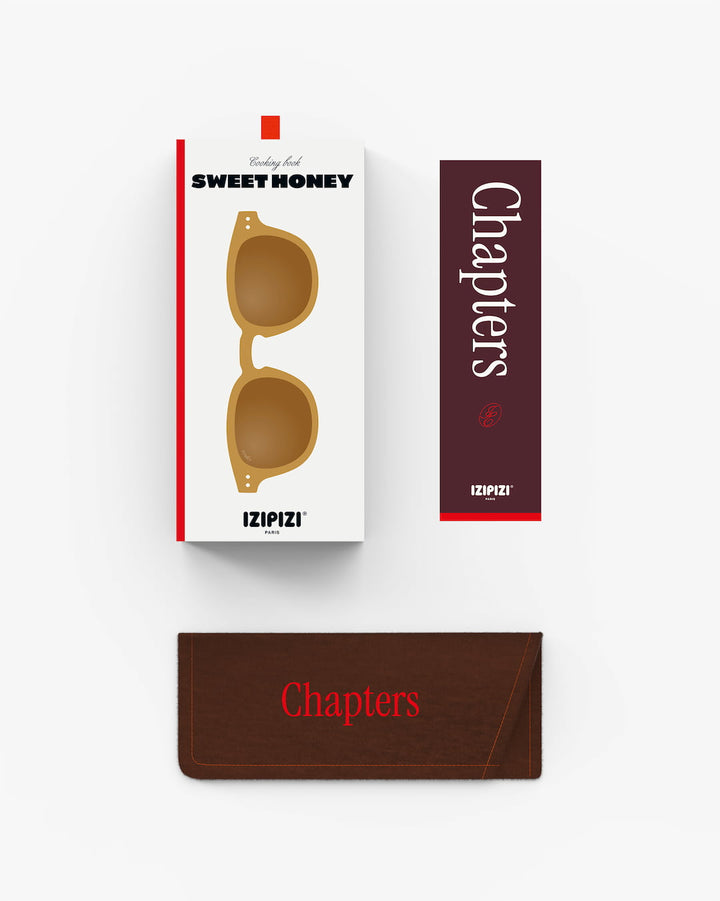 Sun Adult Shape #C The Retro - Sweet Honey - نظارات