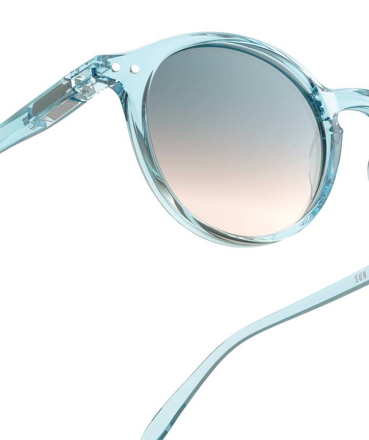 Izipizi Sun Adult sunglasses shape D in Turquoise Stone frame