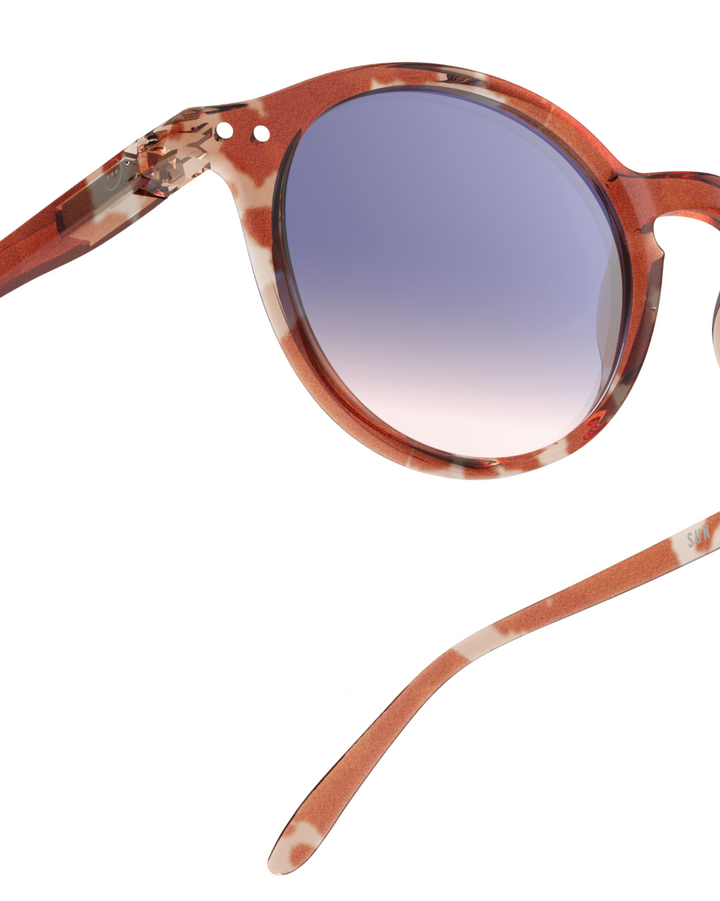 Izipizi Sun Adult sunglasses shape D in Wild Hooves tortoiseshell frame