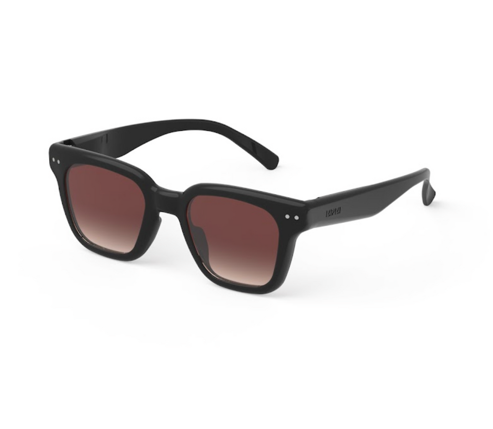 Izipizi Sun Adult sunglasses Road shape Black Road