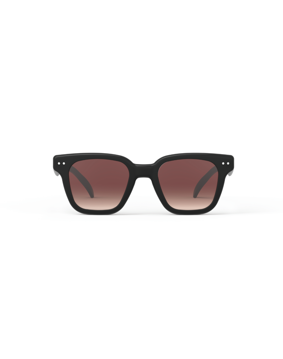 Izipizi Sun Adult sunglasses Road shape Black Road