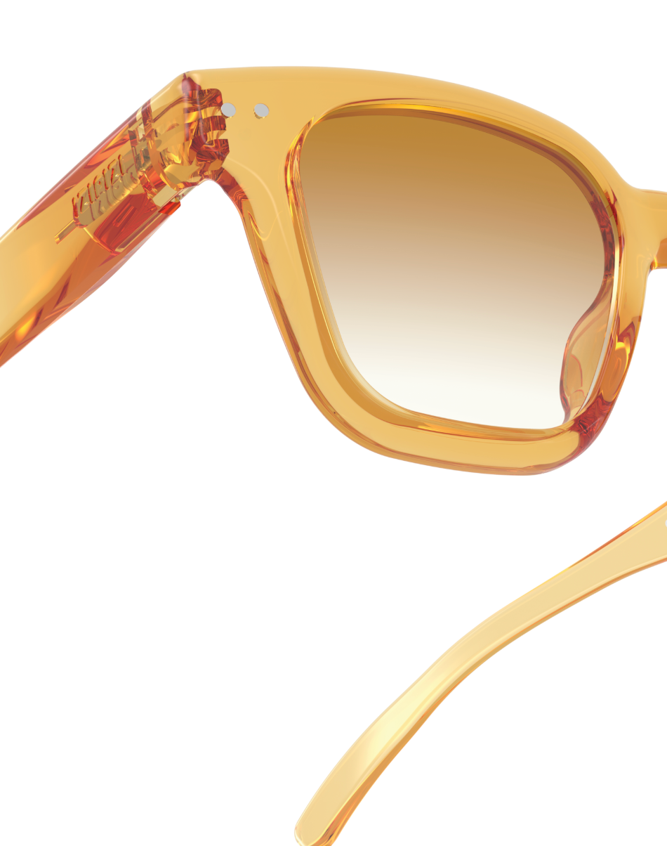 Izipizi Sun Adult sunglasses Road shape Golden Canyon