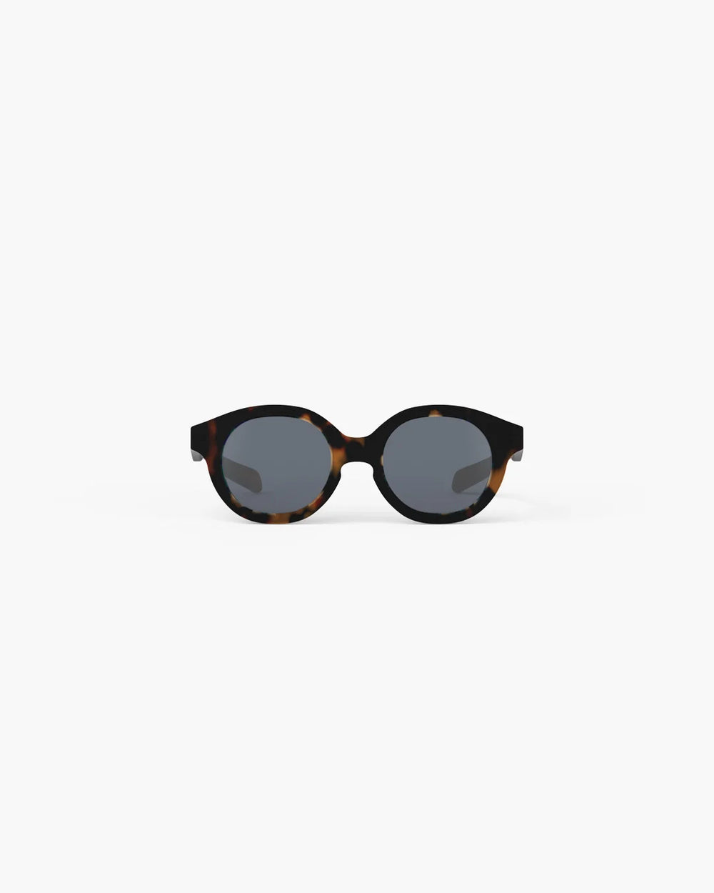 IZIPIZI Baby #C Tortoise polarized sunglasses for children aged 0–3 with warm brown tortoiseshell frame and grey lenses