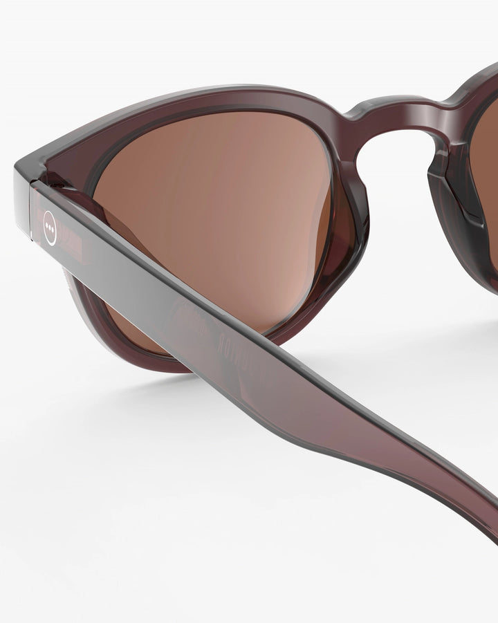 Sun Junior Shape #C The Retro - Old Leather - نظارات