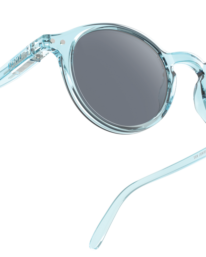 Izipizi Sun Junior sunglasses shape D in Turquoise Stone with round frame