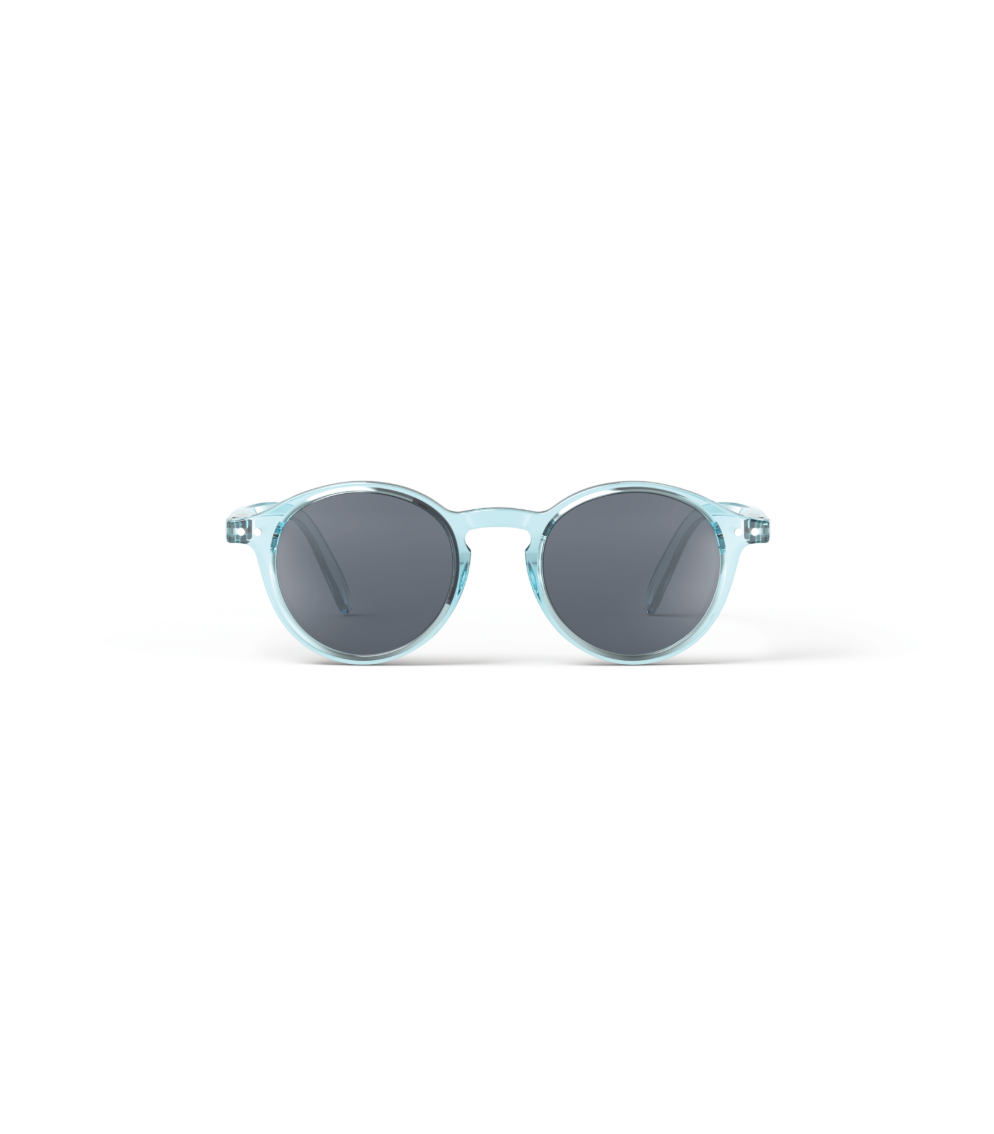Izipizi Sun Junior sunglasses shape D in Turquoise Stone with round frame