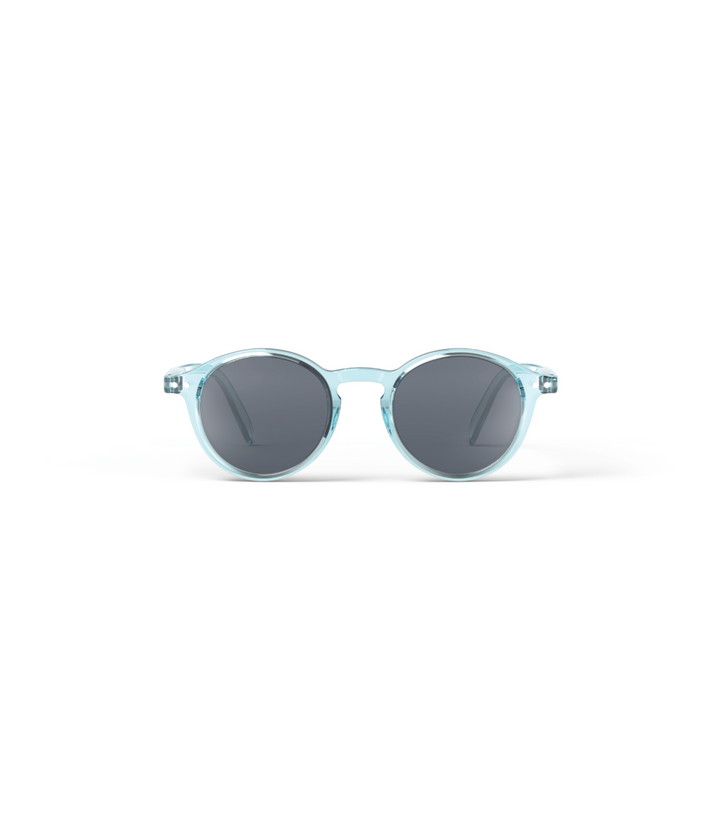 Izipizi Sun Junior sunglasses shape D in Turquoise Stone with round frame