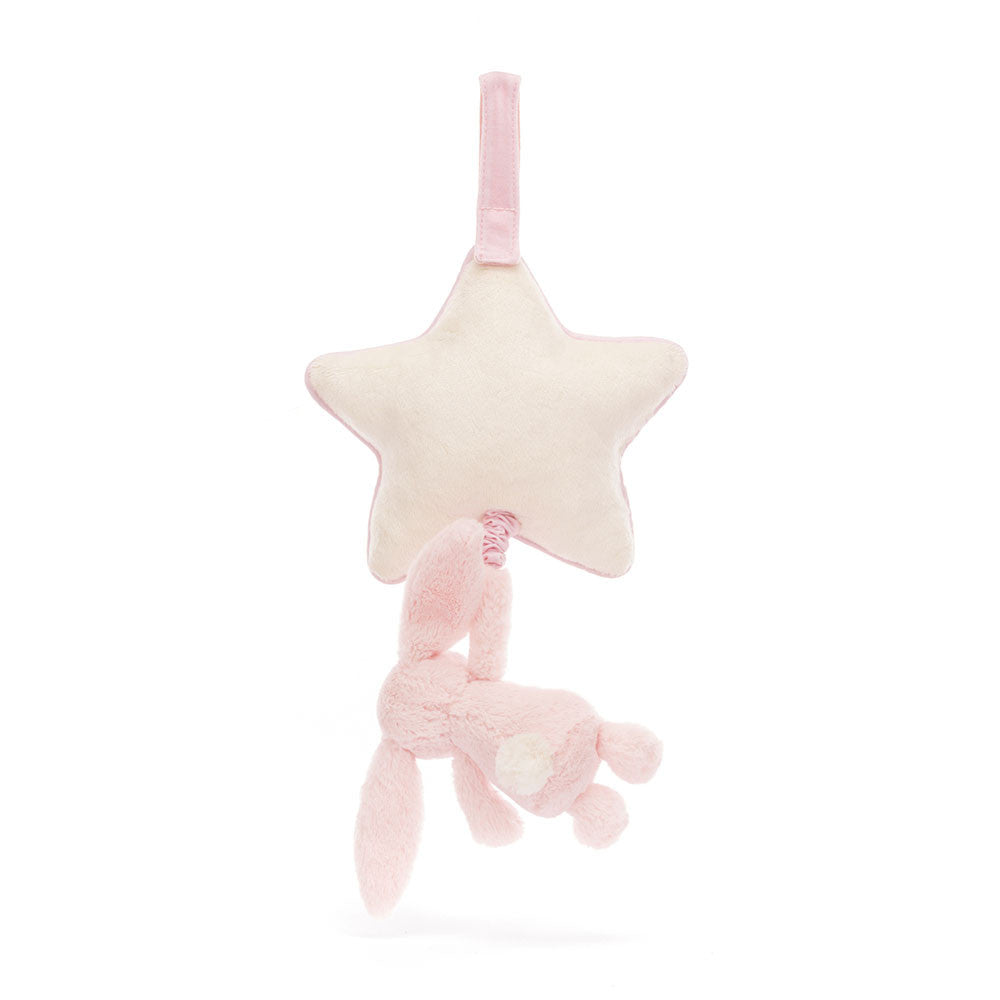 Bashful Pink Bunny Musical Pull - لعب الاطفال الطرية