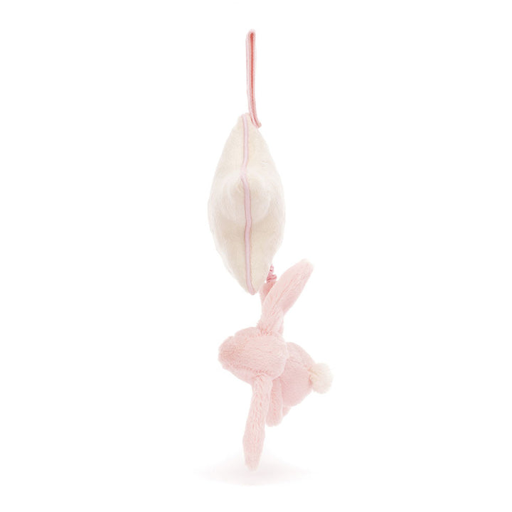 Bashful Pink Bunny Musical Pull - لعب الاطفال الطرية