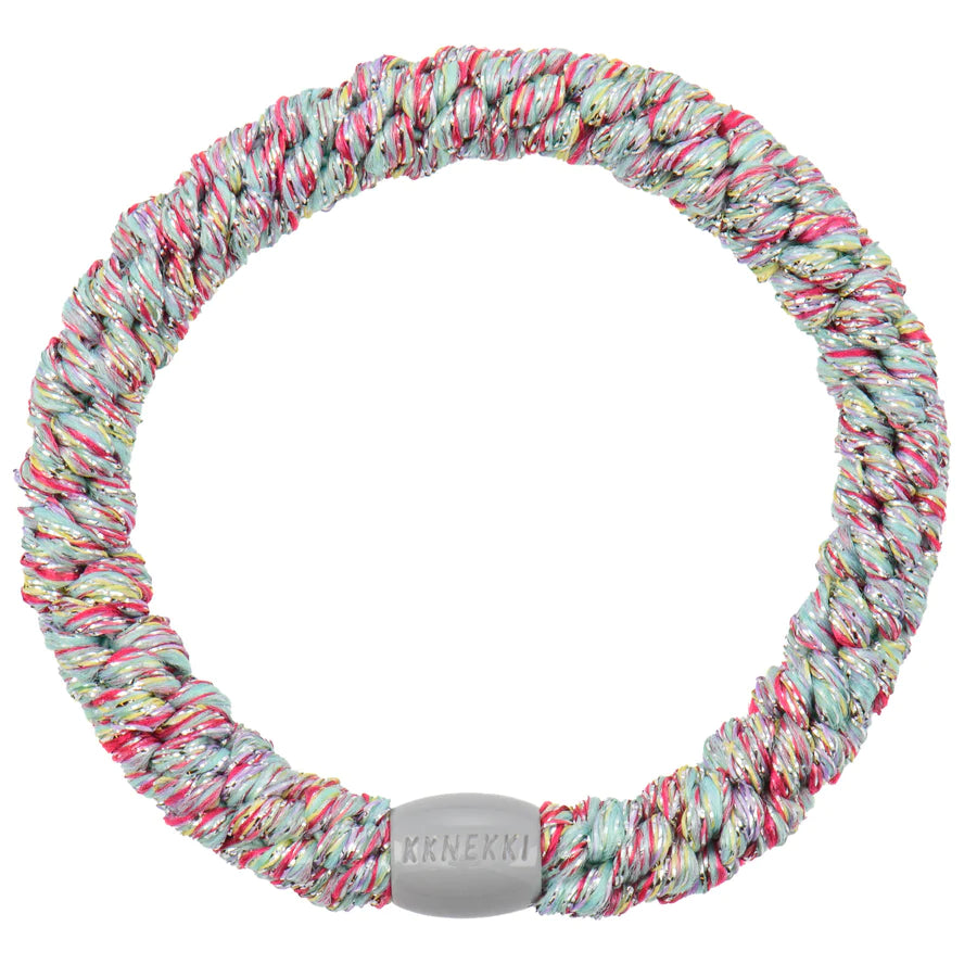 Hair Ties Rainbow Glitter - المرن