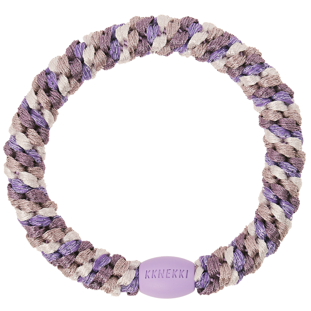 Hair Ties Mix Lilac Glitter - المرن
