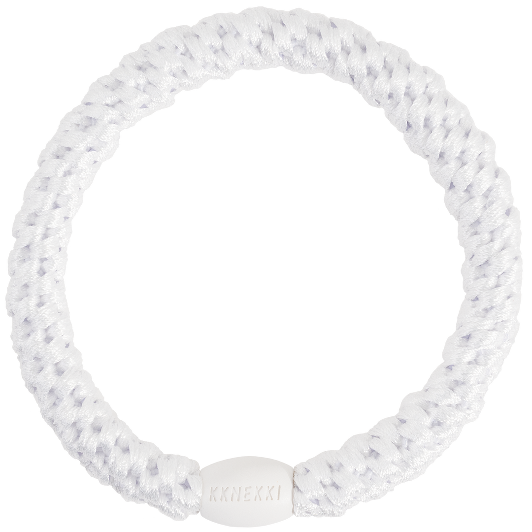 Hair Ties White - المرن