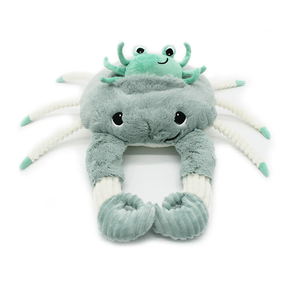 Cassecou The Crab Duo Mint - لعب الاطفال الطرية
