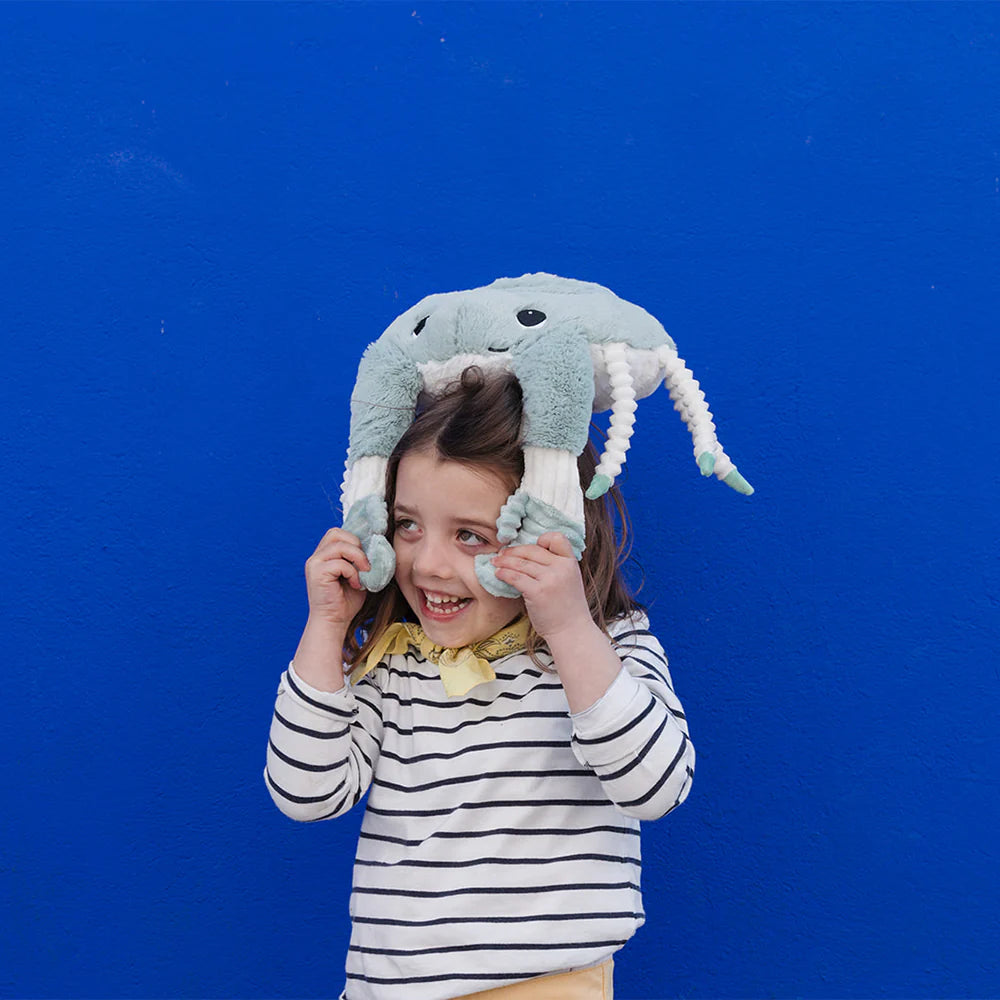 Cassecou The Crab Duo Mint - لعب الاطفال الطرية