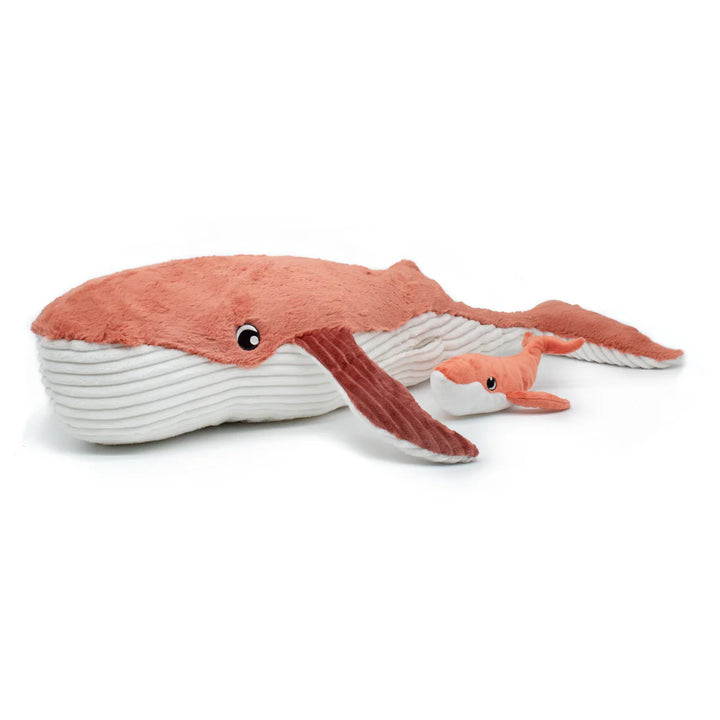 Les D glingos Gravillou The Whale Duo Terracotta Soft Eco Friendly les-d-glingos-gravillou-the-whale-duo-terracotta-soft-eco-friendly