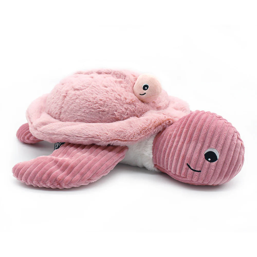 Sauvenou The Giant Turtle Duo Pink - لعب الاطفال الطرية