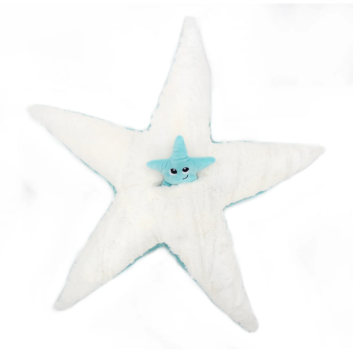 Wahou The Starfish Blue - لعب الاطفال الطرية