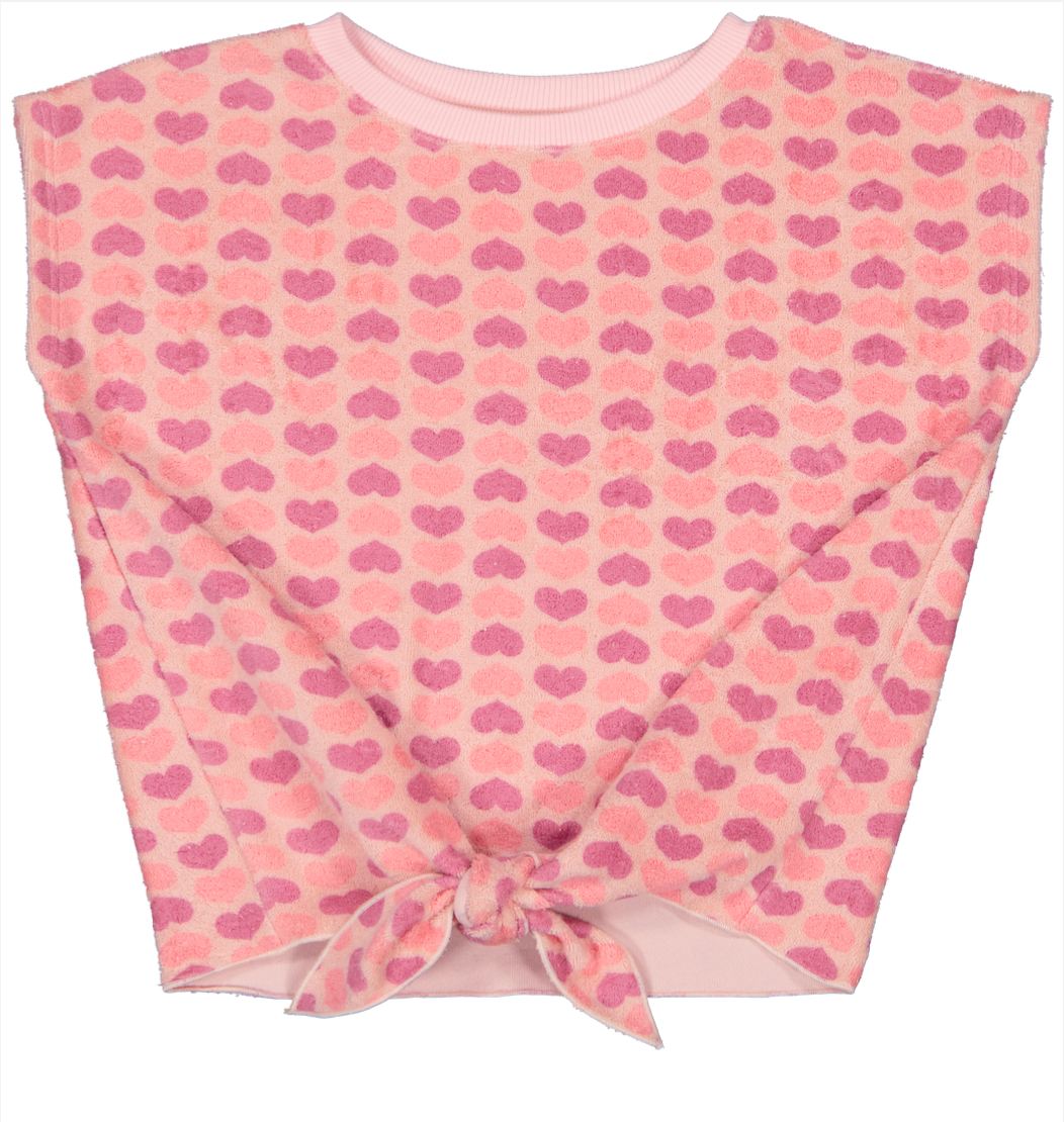 T-Shirt Girl Madonna Bubble Pink - قصيرة